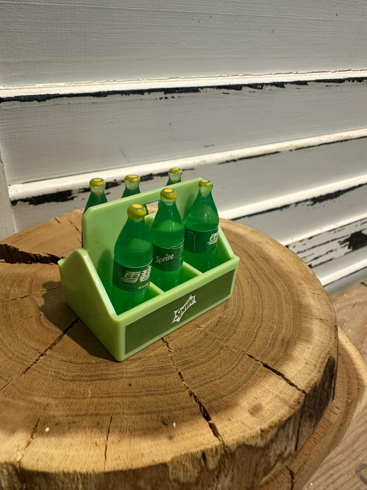 MİNYATÜR SPRITE ŞİŞESİ YEŞİL 6'LI